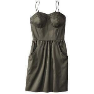 Mossimo Olive Summer Dress